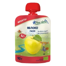 FLEUR ALPINE ПЮРЕ ЯБЛУКО 90МЛ